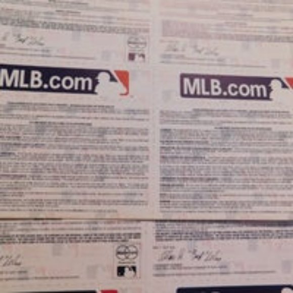 NY YANKEES WORLD SERIES TICKET STUBS 2010 - Picture 3 of 5